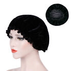 Women Velvet Bonnet Cap Elastic Night Sleep Hair Protect Head Cover Adjust Hat