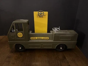 Vintage 50s 60s Nylint Guided Missile Carrier Traveloader Truck Pressed Steel - Picture 1 of 21