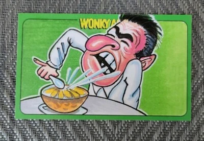 2022 TOPPS WACKY PACKAGES WONKY ADS SERIES 2 COLOR SKETCH AD ROCK  - Image 1 of 2