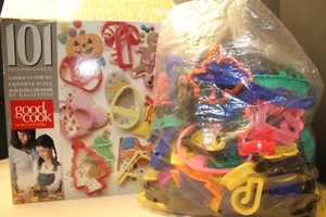 Good Cook Juego de 101 Piezas Cortador de Galletas Números del Alfabeto Tarjetas de Navidad - Imagen 1 de 11