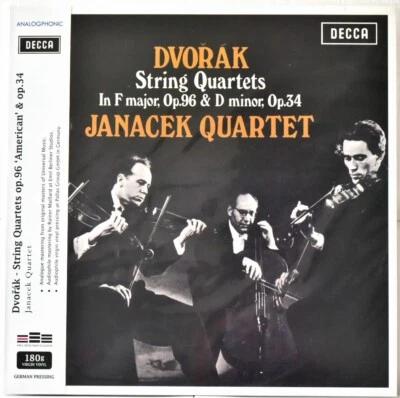ANALOGPHONIC-DECCA SXL6103-LP4306 DVORAK Strings Quartets JANACEK Q.tet 180g SS - Image 1 of 2