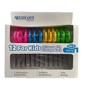 Westcott Right- & Left-Handed Scissors for Kids Blunt Safety Scissors... - Picture 1 of 1