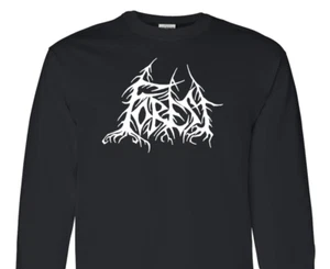 Camiseta Forest Manga Larga Metal Negro BBH - Imagen 1 de 1