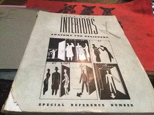 Interiors Magazine 1944 Special Reference Anatomy for Designers - Picture 1 of 5