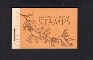 Canada 1947 Gift Folder Pine Cone Branch English KGVI Stapled Booklet BK39a -3 - Picture 1 of 2