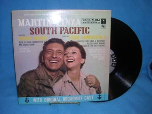 South Pacific Columbia Masterworks Mary Martin & Ezio Pinza OL 4180, 6 Eye - Picture 1 of 2