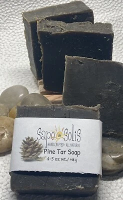 Pine Tar Soap - Image 1 of 4