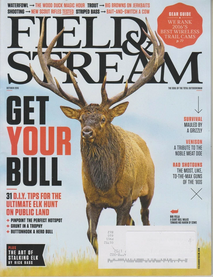 Field & Stream October 2016 Get Your Bull (Magazine: Outdoor Sports) - Image 1 of 1