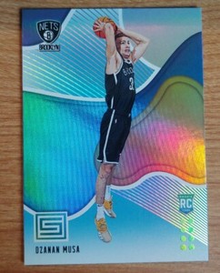 DZANAN MUSA RC 🏀 2018-19 Panini Status Blue Basketball #181 BROOKLYN NETS