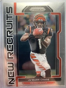 2021 Panini Prizm JA'MARR CHASE #7 New Recruits Rookie RC Cincinnati Bengals - Picture 1 of 2