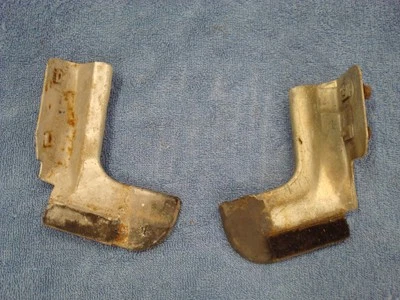 Ford Torino Fairlane 1970 1971 original puerta ventana cristal topes traseros par Foto 1 de 2