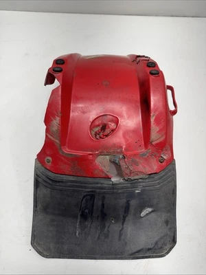 Пластиковая грязевая заслонка переднего крыла Honda ATC200M ATC200 большая красная 1984 1985 - Изображение 1 из 4