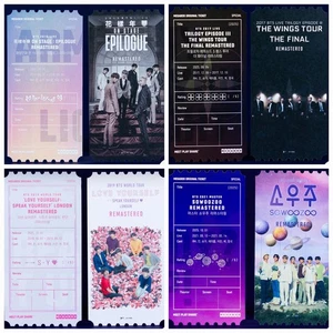 BTS hologram ticket MOVIE WEEKS LIMITED EARLY BIRD PACKAGE 4K remaster megabox - Picture 1 of 13