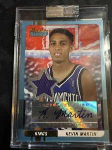 Tarjeta de baloncesto de novato Bowman Signatures SP/169 2004 autógrafo de Kevin Martin - Imagen 1 de 3