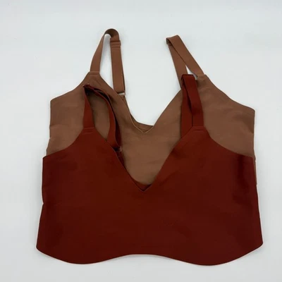 Paquete de bralette suéter sin costuras PARADE (2) talla 2 / EE. UU. 36 DD / F  Foto 1 de 4