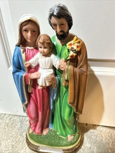 Die Heilige Familie Katholische Figur Statue Wohnzimmer/Schule/Kirche Deko 15,5" - Bild 1 von 13