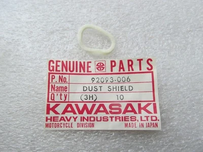 Protector antipolvo pedal de freno Kawasaki KX125 KX250 KX400 1974-1976 NOS 92093-006 Foto 1 de 4