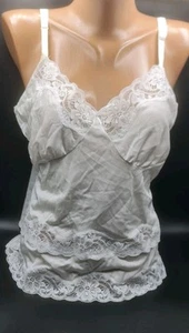 Cling Resists White Lace Slip Dress Non wire Unpadded size 18 - Picture 1 of 4