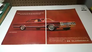 Pubblicità Vintage 1965 Oldsmobile Cutlass F-85 2 Pagine Stampa Rivista Uomo Cave PA1 - Foto 1 di 8