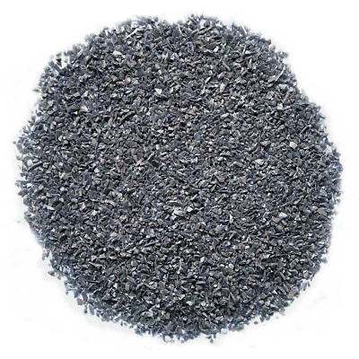 MARKENLOS (249,67€/Kg) Blaues Aventurin-Glas (Krösel FEIN / 30 Gr.)