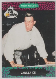 Pro Set Yo! 1991 MTV Raps #89 Vanilla Ice radiocontrol - Imagen 1 de 1