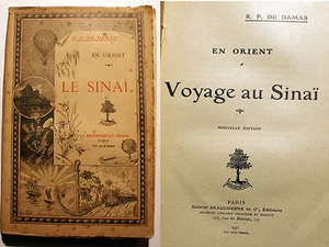 JUDAICA/LE SINAI/P.P.DE DAMAS/ED BEAUCHESNE ET CIE/1911/ - Picture 1 of 1
