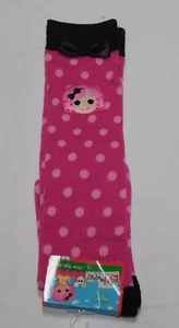NWT - Girl's Lalaloopsy Crumbs Doll Patch Knee High Socks - Pink - Sz 6 - 8 1/2* - Picture 1 of 3
