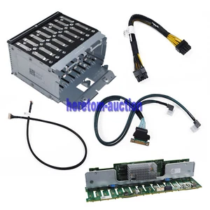 For Dell Poweredge R730 R830 16 Bay HDD Backplane Cage Upgrade Kit P51CF 8TGM0 - Zdjęcie 1 z 10