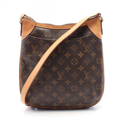 LOUIS VUITTON（LV） Borsa a tracolla Louis Vuitton Odeon PM M56390 Monogram pelle marrone usata
