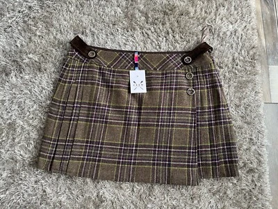 Crew Clothing Womens Checked Skirt Size 18 - Image 1 of 3