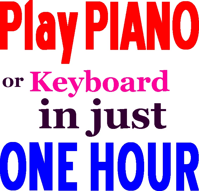 Beginners Piano Book, Learn to Play Piano Keyboard in 1 hour, 32 Page Music book - Image 1 of 3