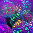 10 Stck Konfetti Neon UV  Luftballon Geburtstag Party Hochzeit Deko Ballons DE