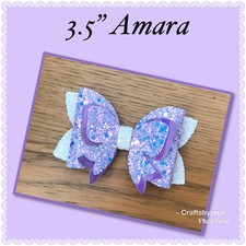 Amara PLASTIC HAIR BOW TEMPLATE  3.5 INCH