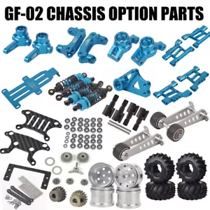 Opción Aluminio Actualizaciones Piezas para Tamiya GF-02 Squash Van GF02 Chasis Hop Ups - Imagen 1 de 79