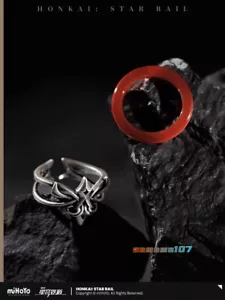 Oficial Honkai: Juego de Anillos Hoja Star Rail Joyería Juego Artículos Originales - Imagen 1 de 12