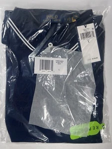 Polo Ralph Lauren Shirt Mens Large Blue Polo Big Pony US Open Tennis New Sealed - Picture 1 of 4