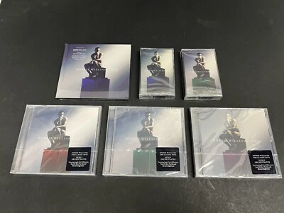 ROBBIE WILLIAMS XXV - 4 x CDs & 2 x Cassettes All Colours with Deluxe Edition - Image 1 of 4