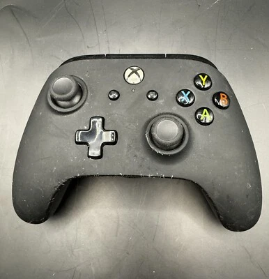 Power A Black Enhanced Xbox One Controller Model 1508491-02 No Cable Untested - Image 1 of 4