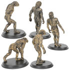  Plastic Ape Evolution Model Child Figurines Decor Educational Character Models