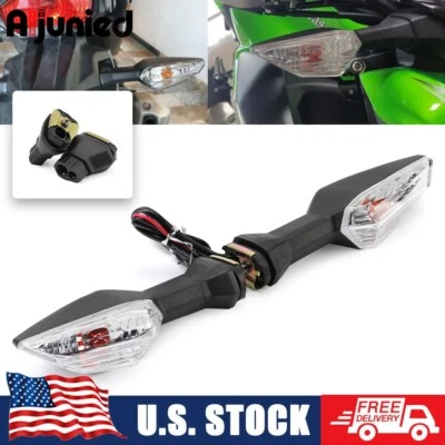 Señales de giro traseras/soporte base para KAWASAKI NINJA 400 300 650 1000 ZX6R Foto 1 de 2