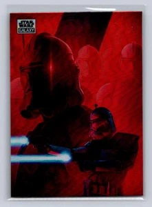 2024 Topps Chrome Star Wars Galaxy #88 Follow Orders - Mini Diamond Refractor - Bild 1 von 2