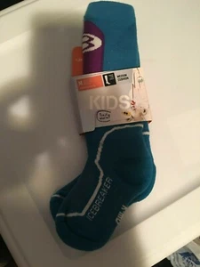 Icebreaker Kid's Hike Light Crew Socks M 10-11.5 - Picture 1 of 3