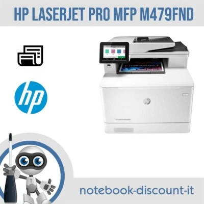 HP  Color Laserjet  Pro MFP  M479Fdn  Stampante multifunzione  TONER ORIGINALI - Immagine 1 di 4