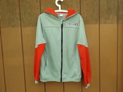 Sudadera con capucha para hombre Hayabusa 100 % algodón atlética manga larga gris/rojo S/P Foto 1 de 4