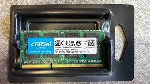 Crucial 4GB DDR3L 1600MHz PC3L SO-DIMM Laptop RAM (Memory) - Picture 1 of 3