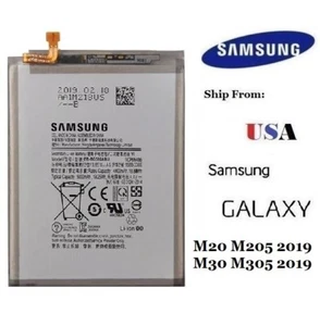 Batería Samsung Galaxy M20 M205/M30 M305 2019 EB-BG580ABU 4900mAh 3.85V 18.87mAh - Imagen 1 de 7