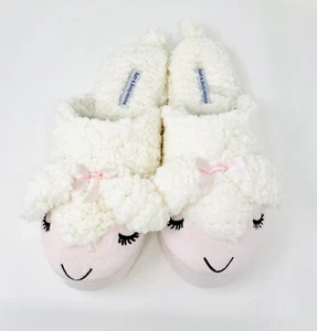 Bath & Body Works Lambie Soft Plush Slippers Slides Scuffs L/X Large / Extra L - Picture 1 of 4
