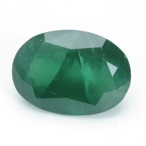 4,84 kt natürlicher erstaunlicher grüner Apatit ovaler Schliff 12,7 x 9,2 mm Sammlung Edelstein - Bild 1 von 3