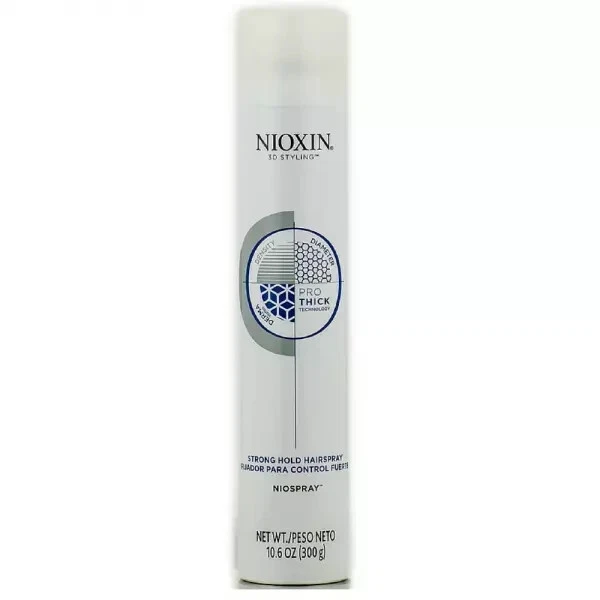 Лак для волос Nioxin 3D Styling Strong Hold уход 10,6 жидких унции - Изображение 1 из 1
