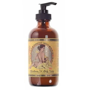 Barefoot Venus Mustard Bath Macadamia Oil Body Cream 8 Ounces - Picture 1 of 2
